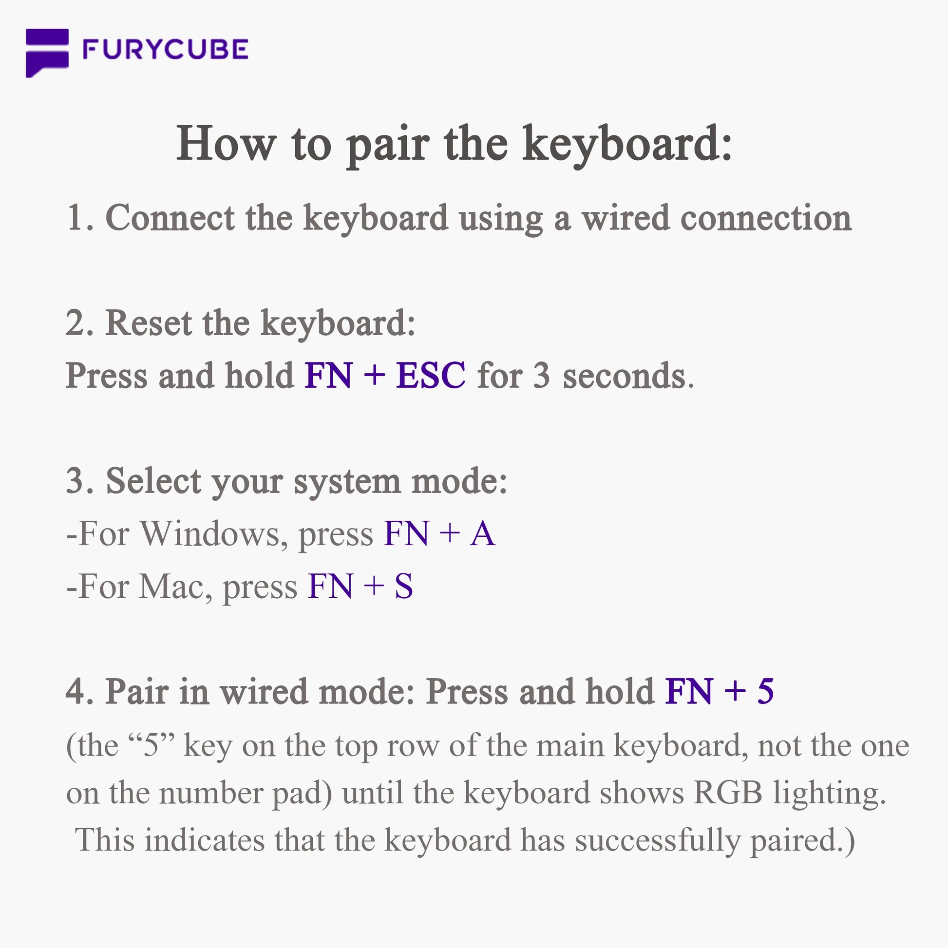 【NEW】FURYCUBE IP98 Foudation Office Keyboard, 98 Keys with Knob Wired/Wireless Cute Classic Keyboard with Number Pad, Custom Mechanical Feel Keyboard, RGB Backlit Work/Office/Gaming Silent Keyboard, Quiet Typing, Mothersdaygift
